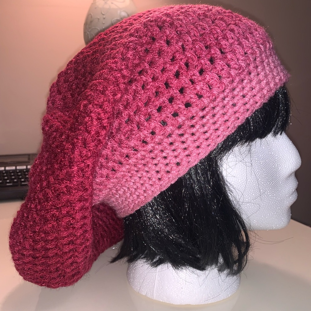 Slouchie in Anemone, New, Handmade